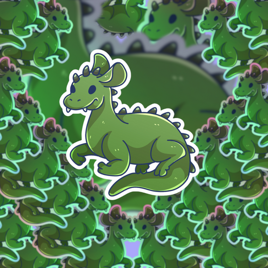 Adorable Chupacabra - Glossy Vinyl Sticker