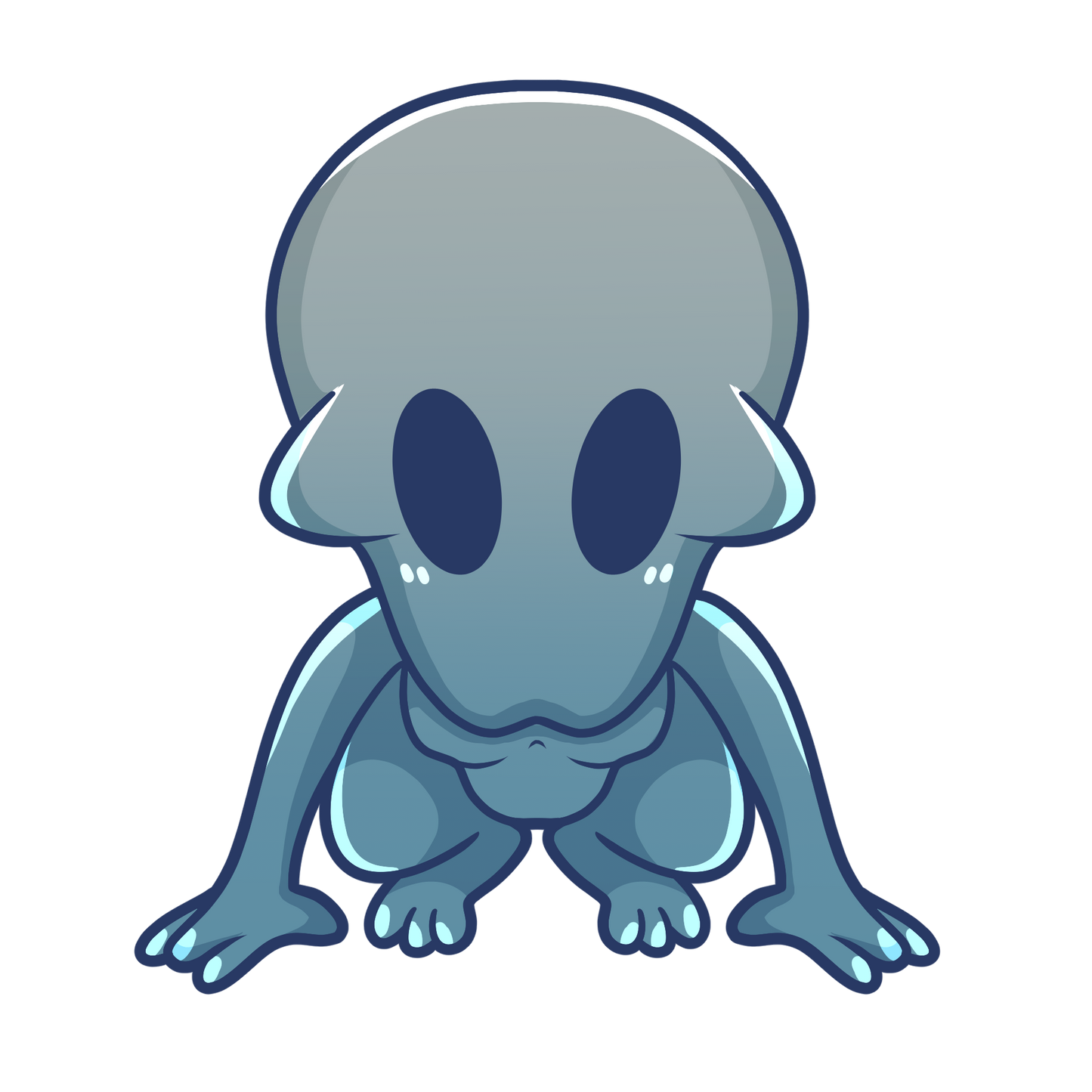 Adorable Dover Demon - Glossy | Holographic | Matte Vinyl Sticker