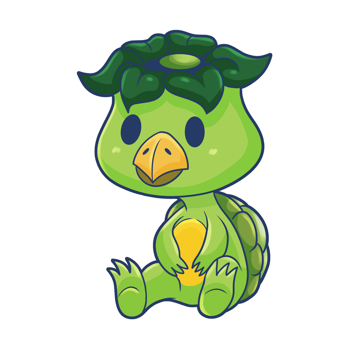 Adorable Kappa - Glossy | Holographic | Matte Vinyl Sticker