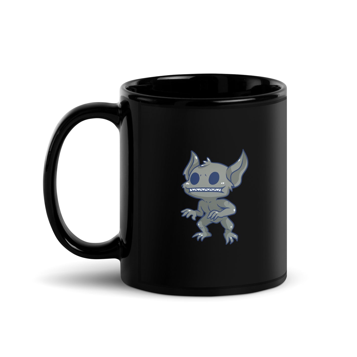 Hopkinsville Goblin The Black Glossy Mug