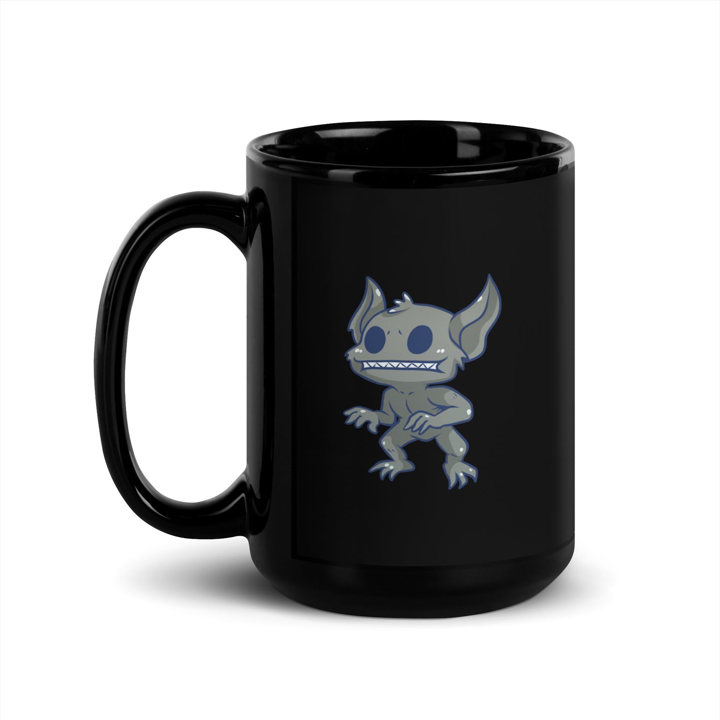 Hopkinsville Goblin The Black Glossy Mug