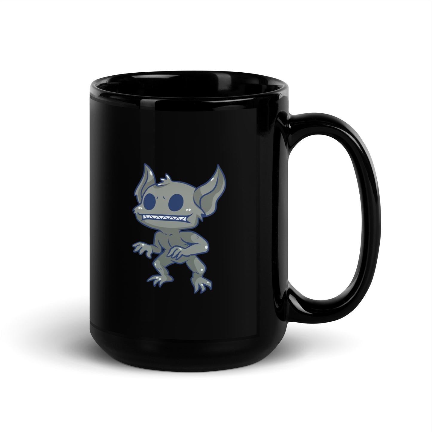 Hopkinsville Goblin The Black Glossy Mug