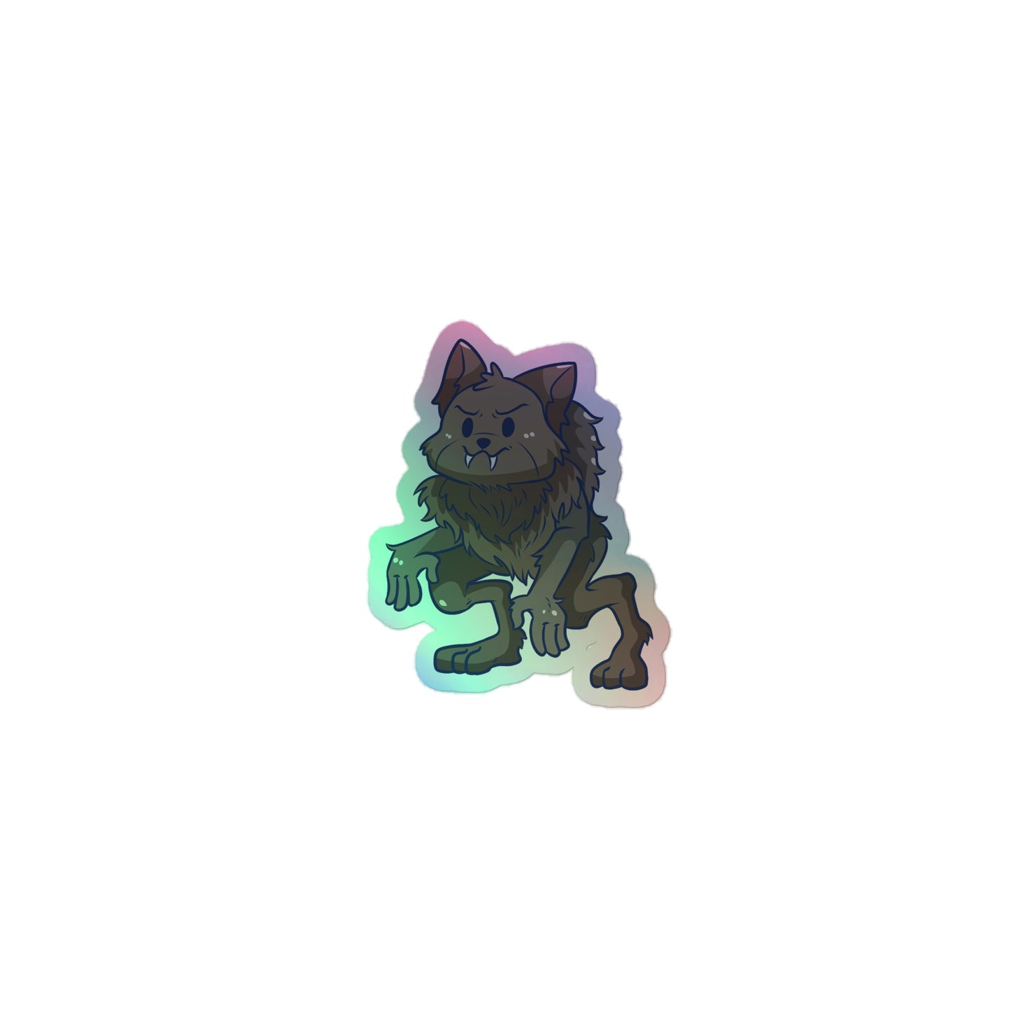 Adorable Beast of Bray Rd - Holographic Vinyl Sticker