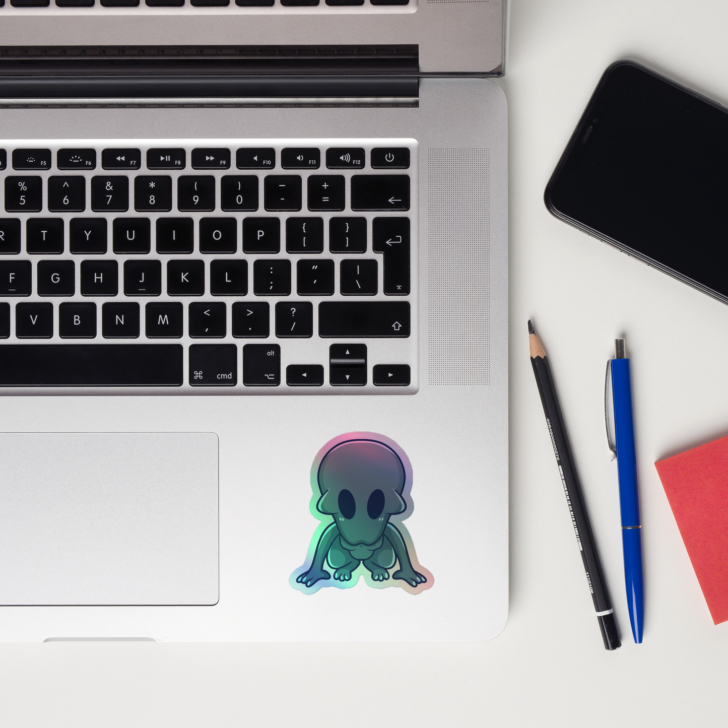 Adorable Dover Demon - Holographic Vinyl Sticker