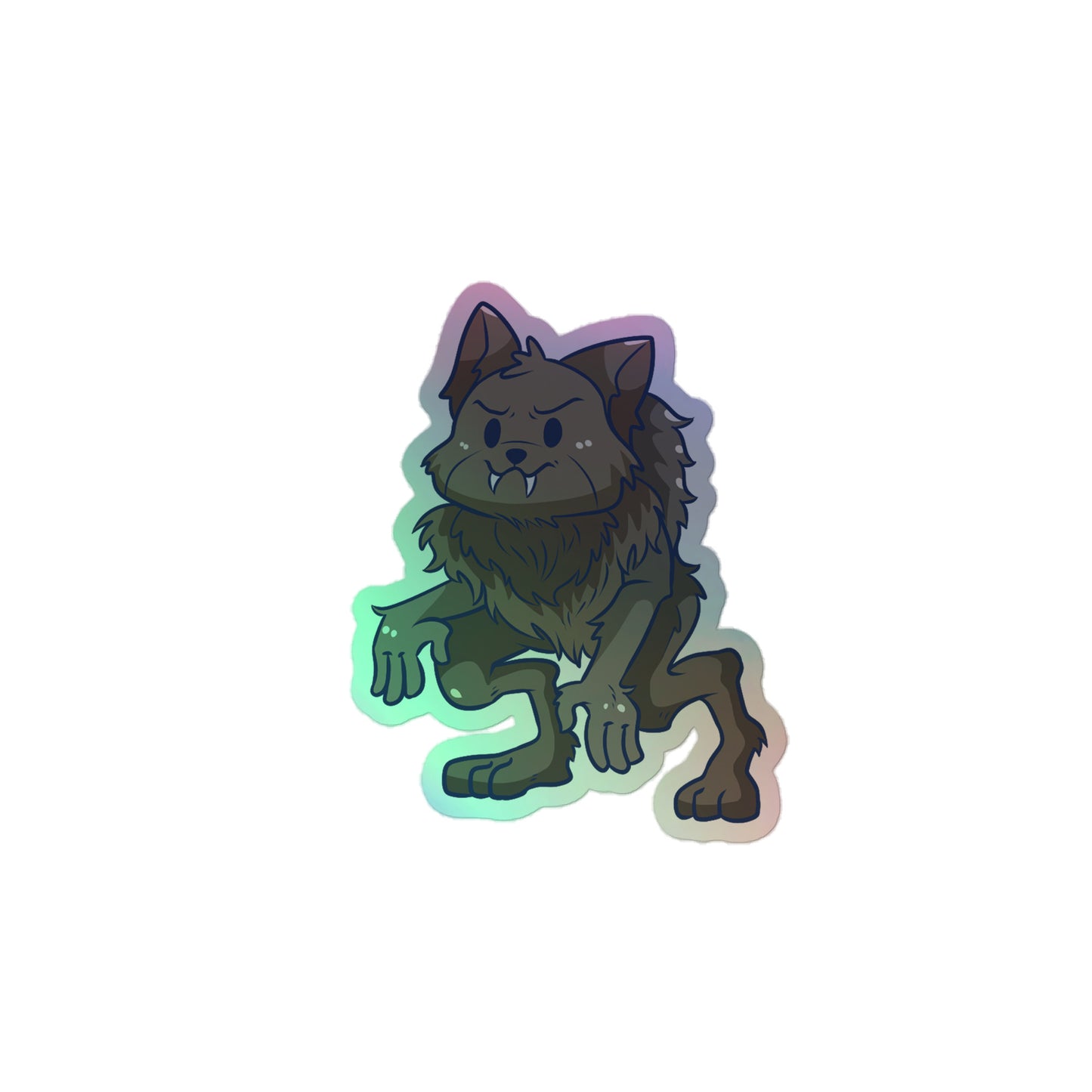 Adorable Beast of Bray Rd - Holographic Vinyl Sticker