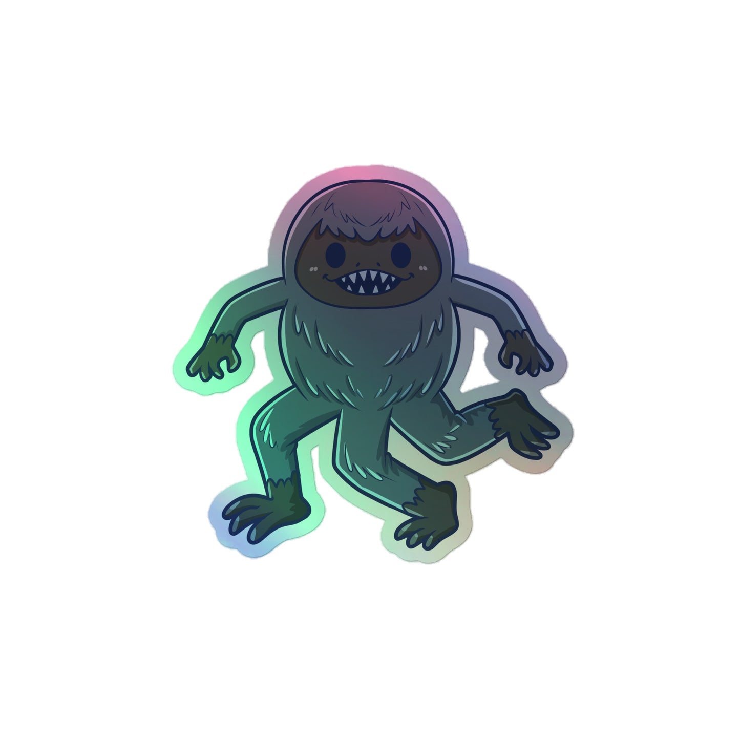 Adorable Enfield Horror - Holographic Vinyl Sticker