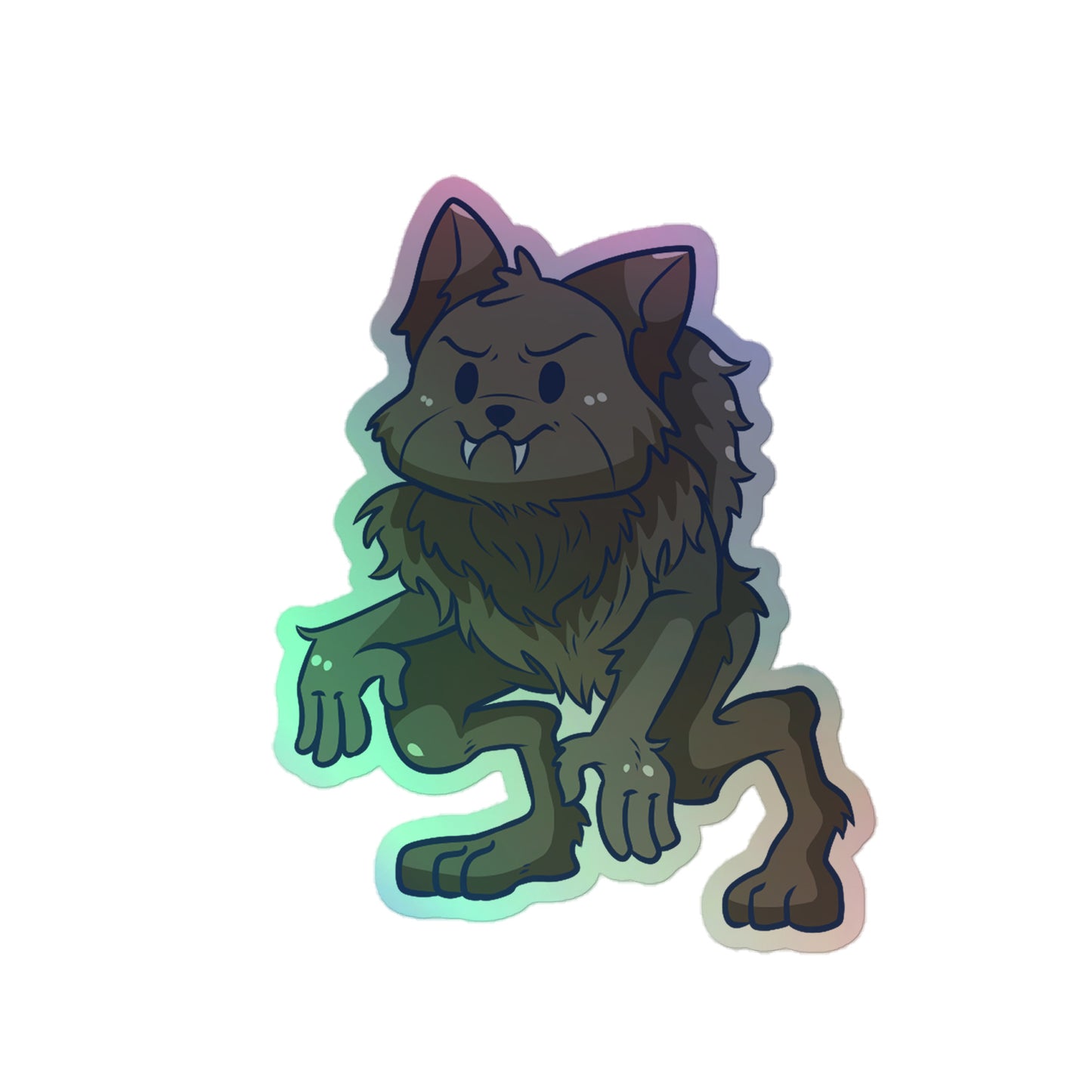 Adorable Beast of Bray Rd - Holographic Vinyl Sticker