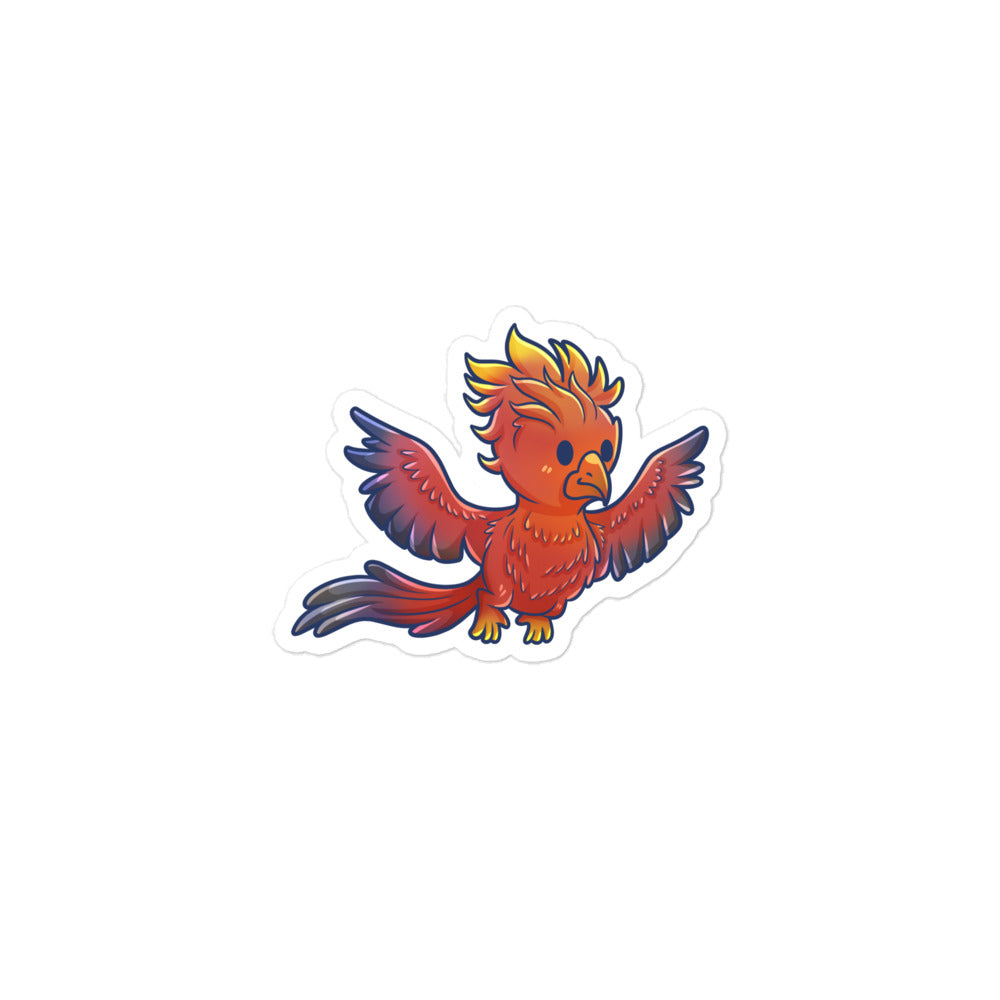 Adorable Phoenix - Glossy Vinyl Sticker