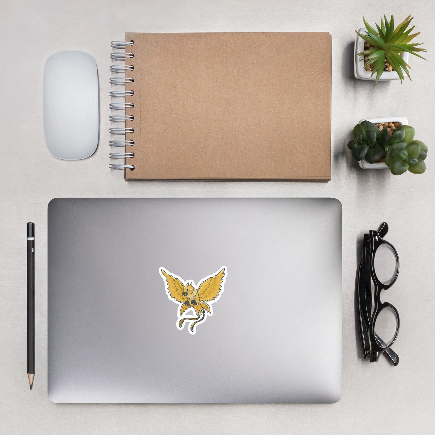 Adorable Thunderbird - Glossy Vinyl Sticker