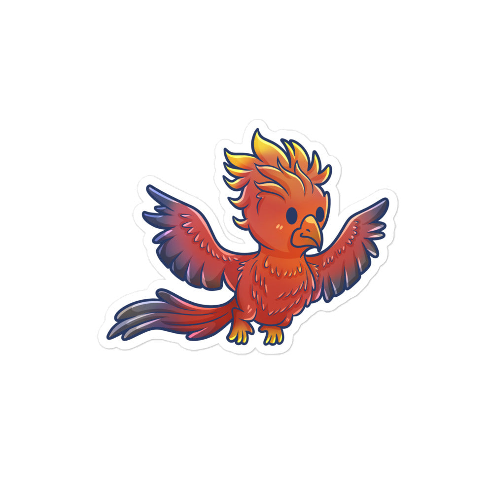 Adorable Phoenix - Glossy Vinyl Sticker