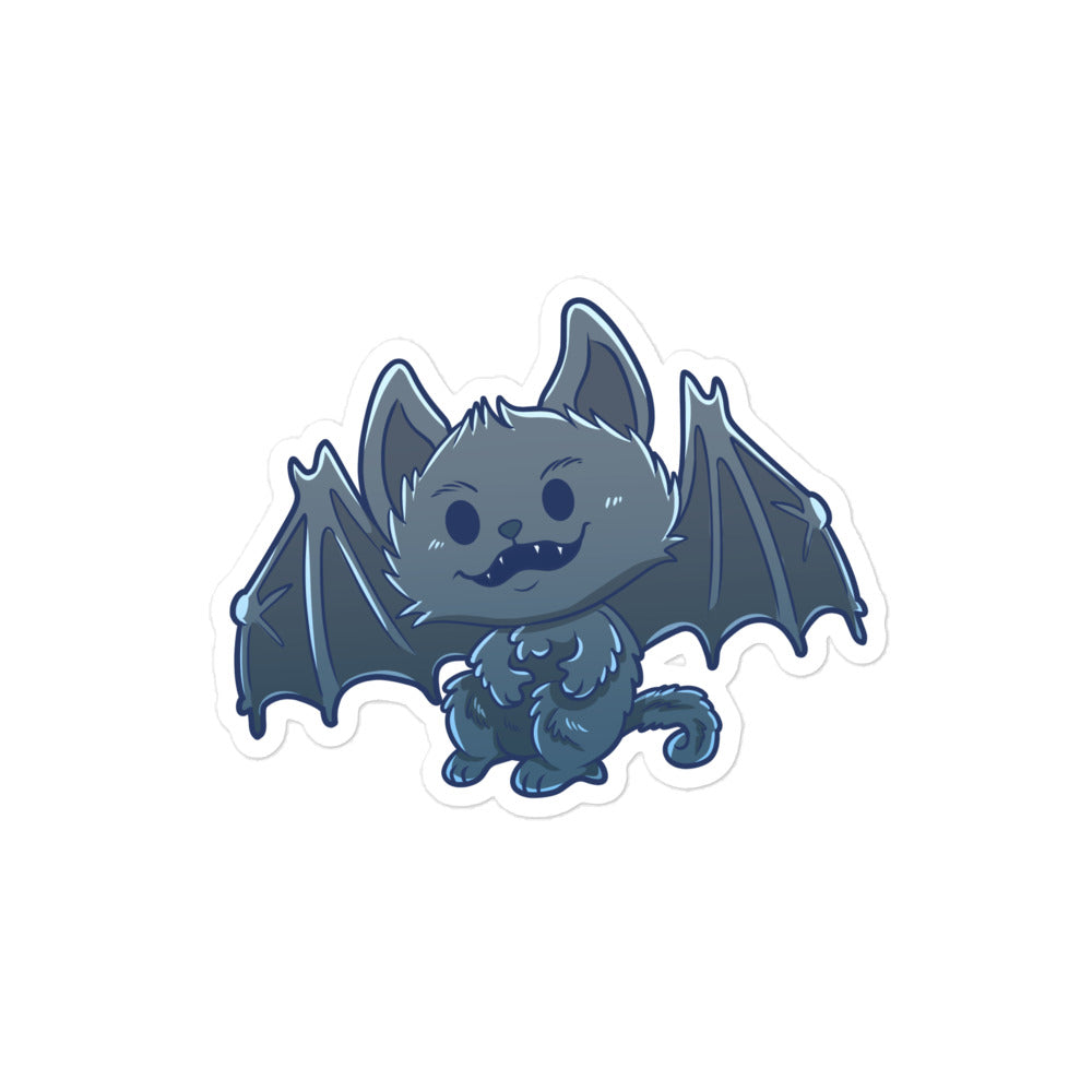 Adorable Batsquatch - Glossy Vinyl Sticker