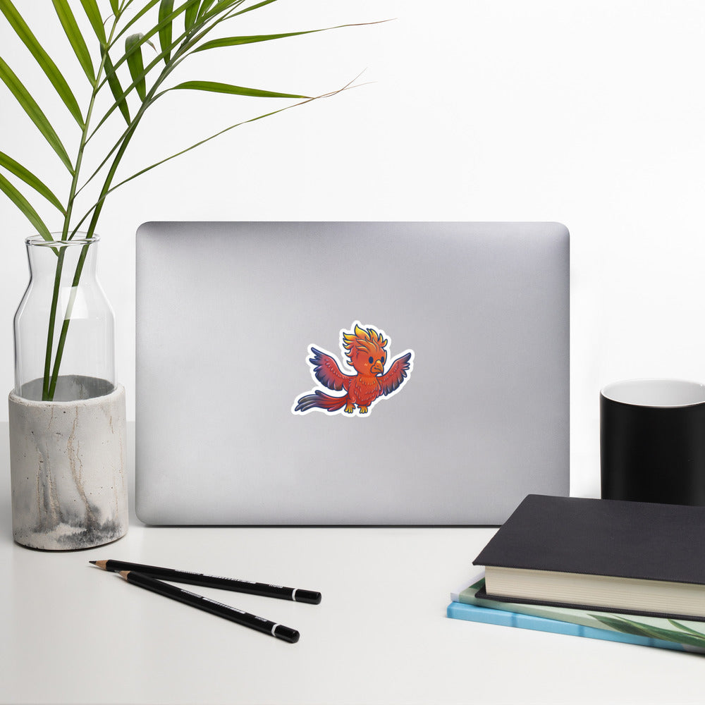 Adorable Phoenix - Glossy Vinyl Sticker