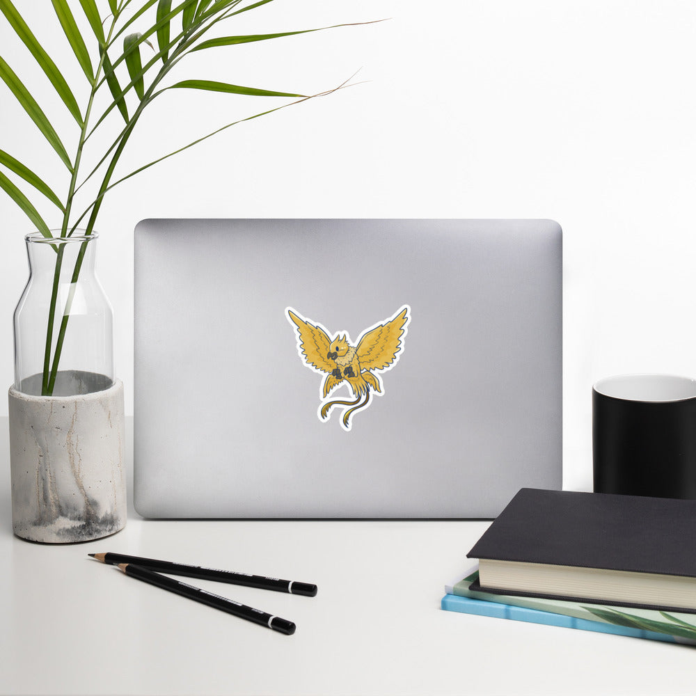 Adorable Thunderbird - Glossy Vinyl Sticker