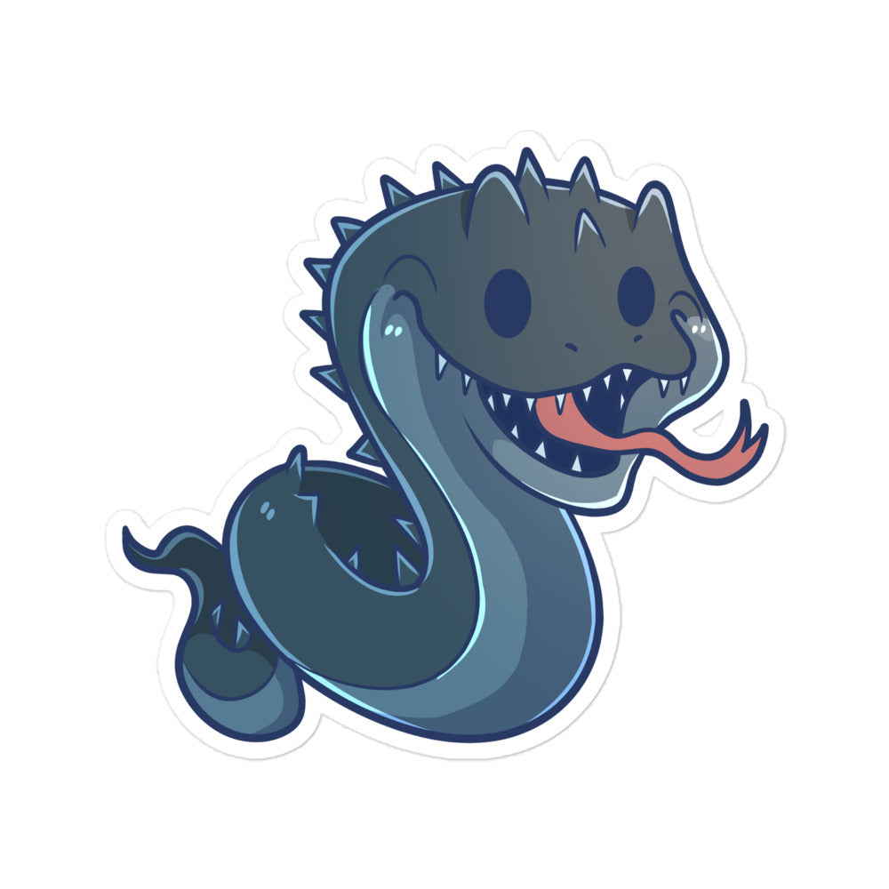 Adorable Basilisk - Glossy Vinyl Sticker