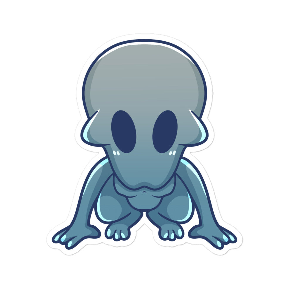 Adorable Dover Demon - Glossy Vinyl Sticker