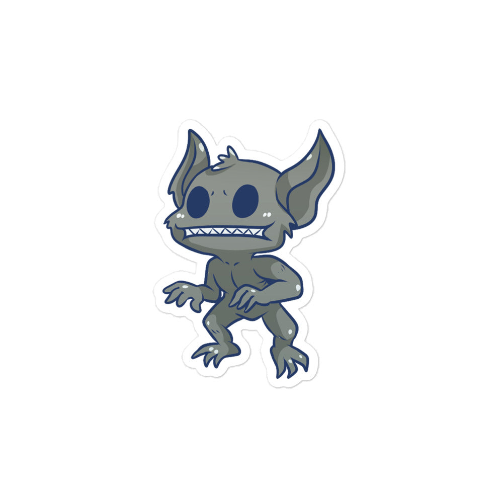 Adorable Hopkinsville Goblin - Glossy Vinyl Sticker