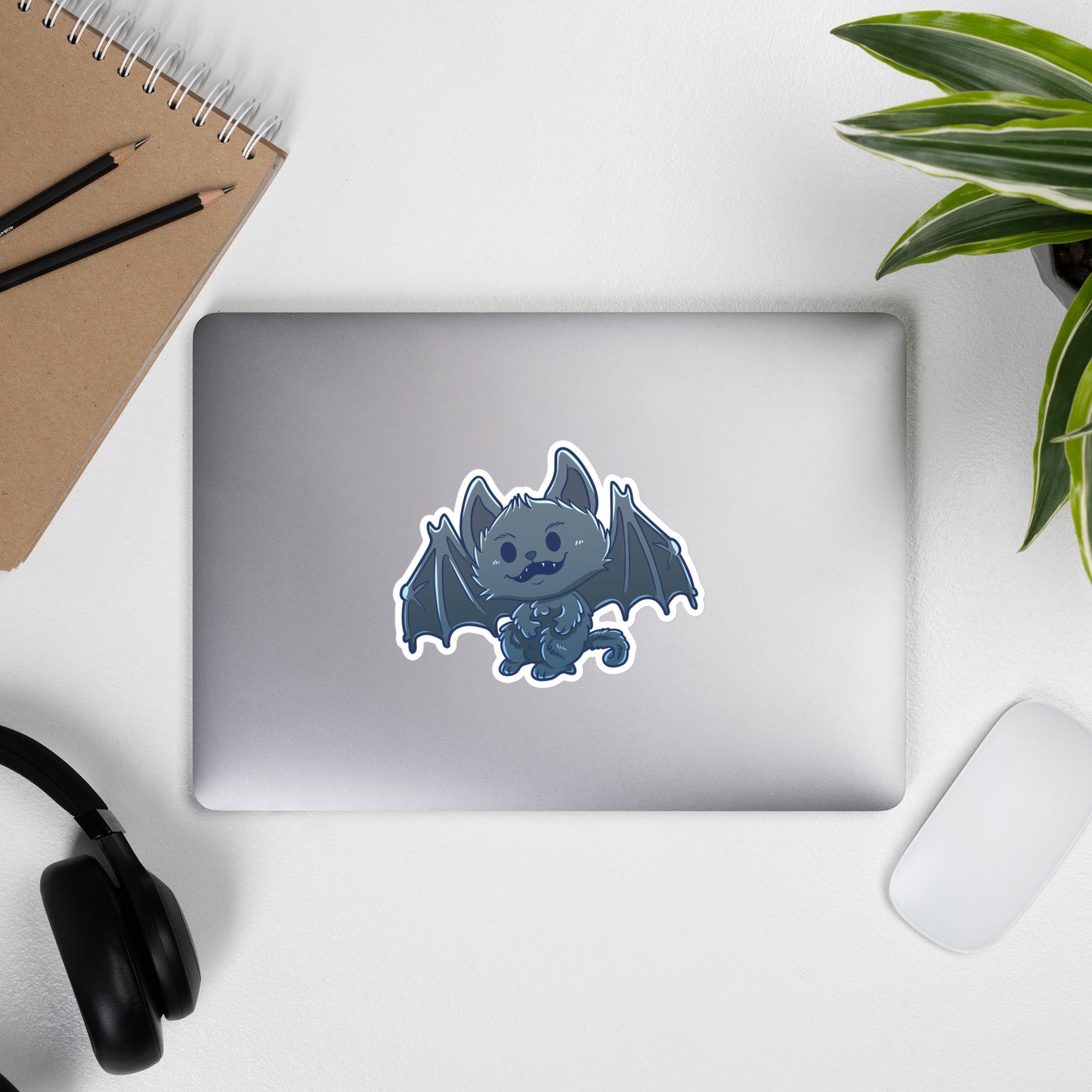 Adorable Batsquatch - Glossy Vinyl Sticker