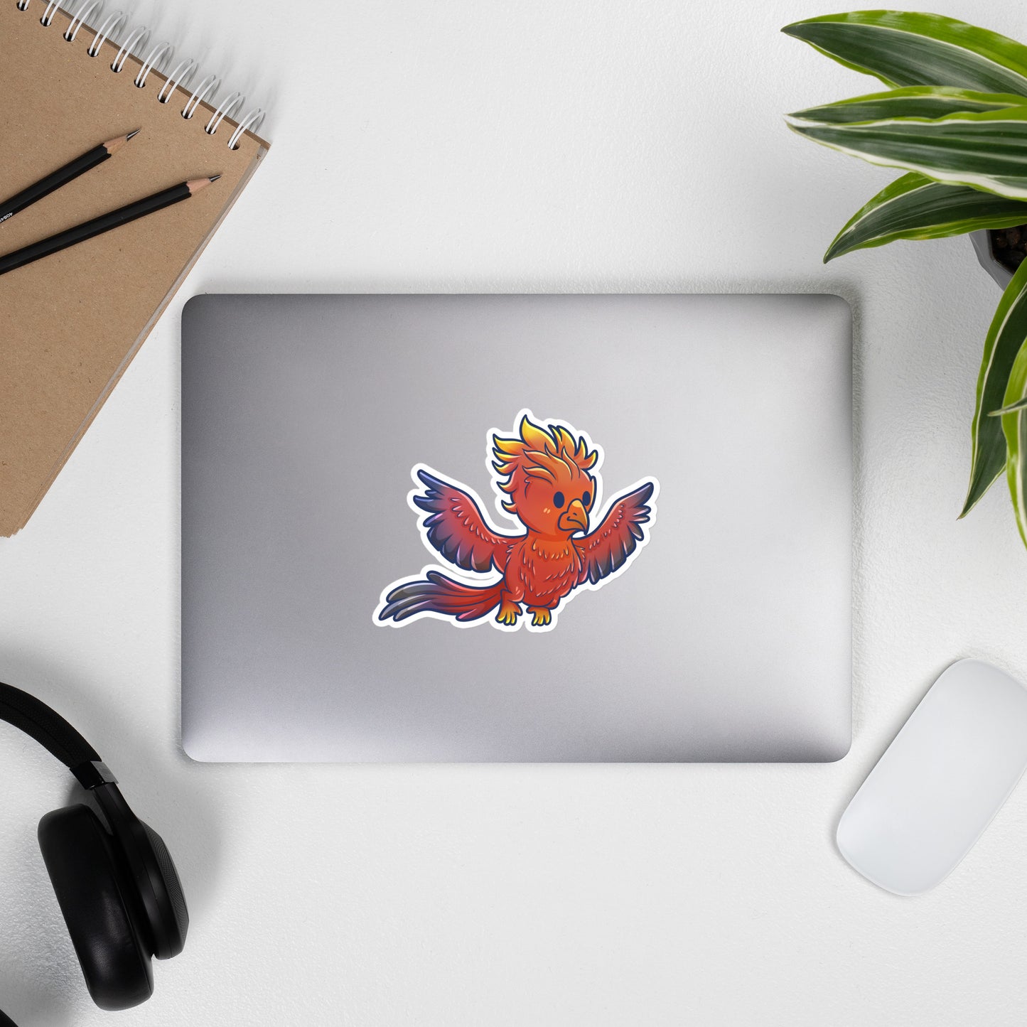 Adorable Phoenix - Glossy Vinyl Sticker