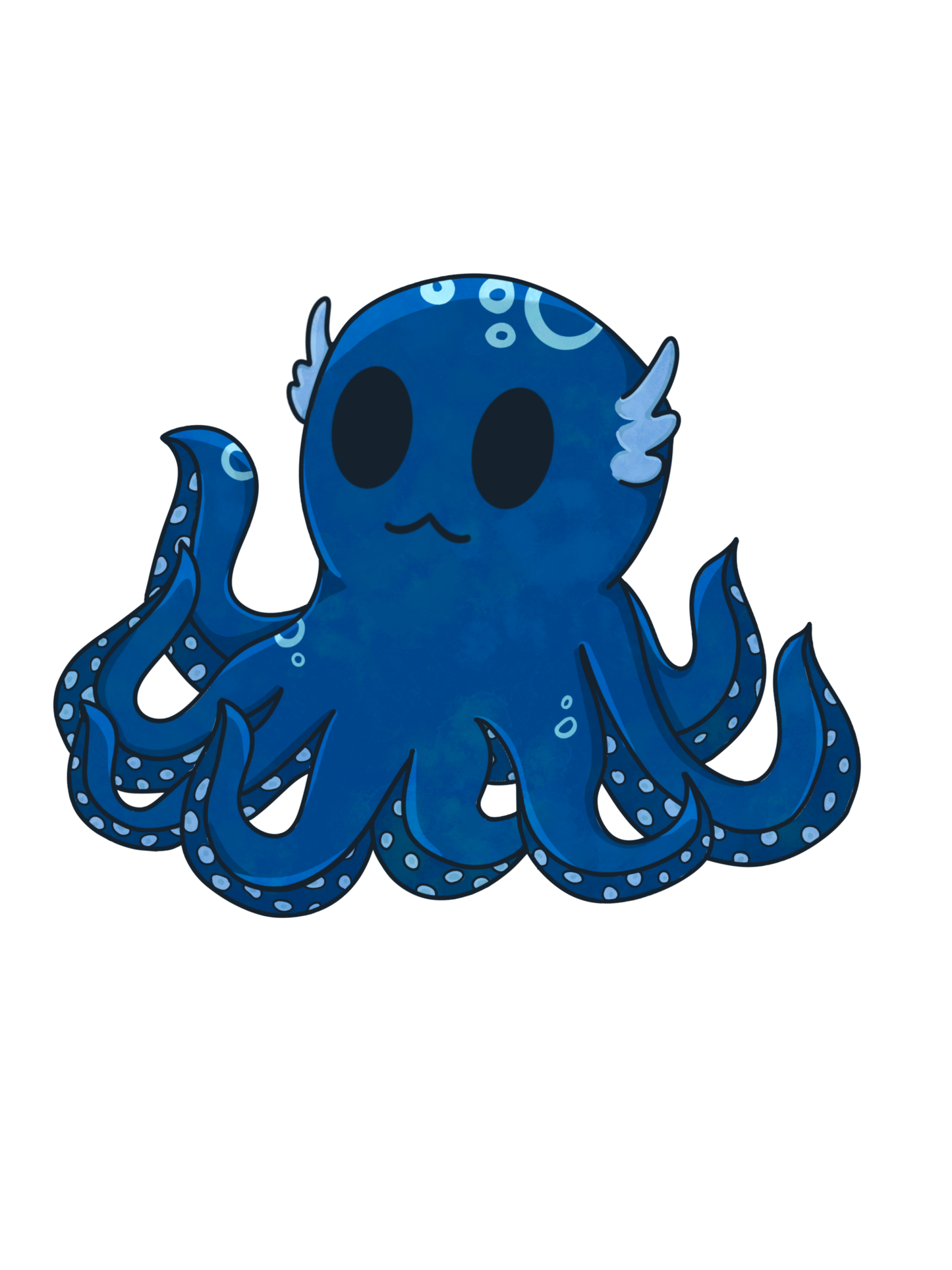 Adorable Kraken - Glossy | Holographic | Matte Vinyl Sticker