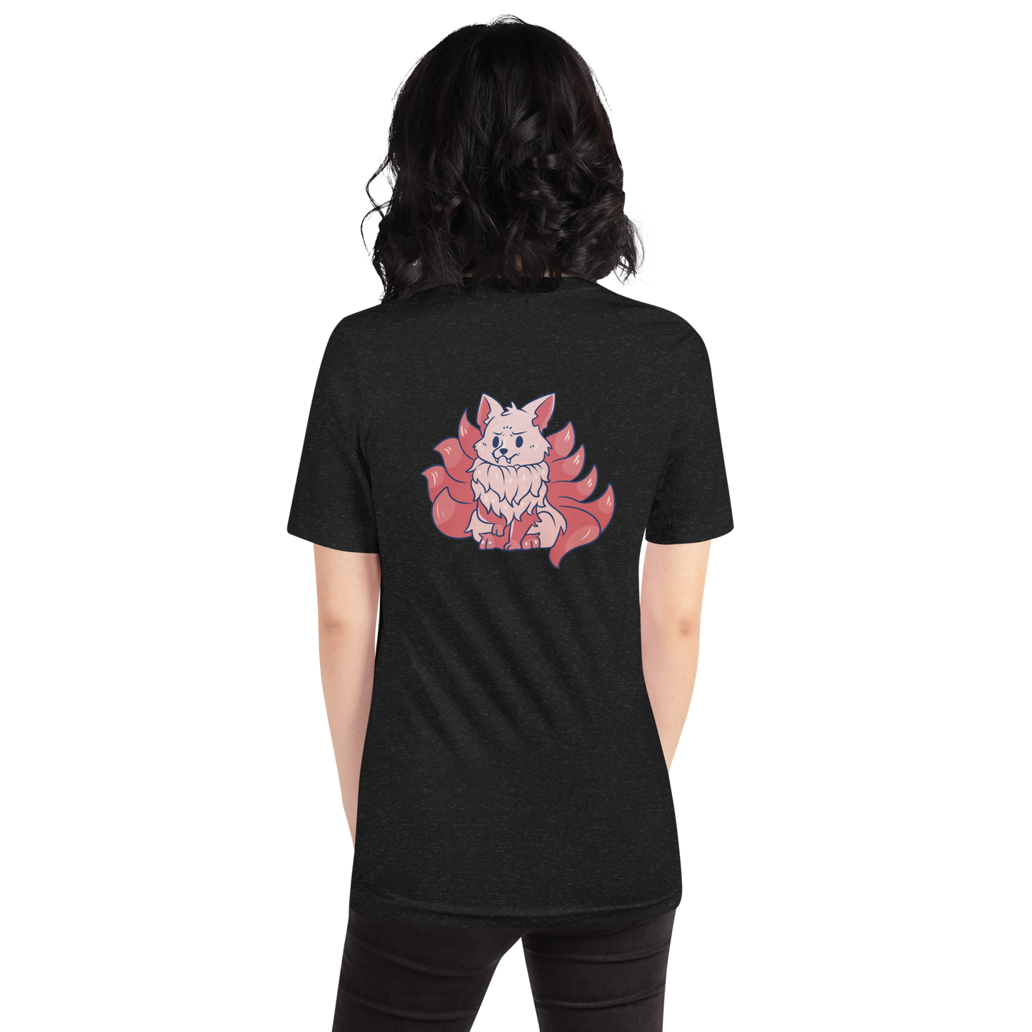 Adorable Kitsune - Front and Back T-shirt