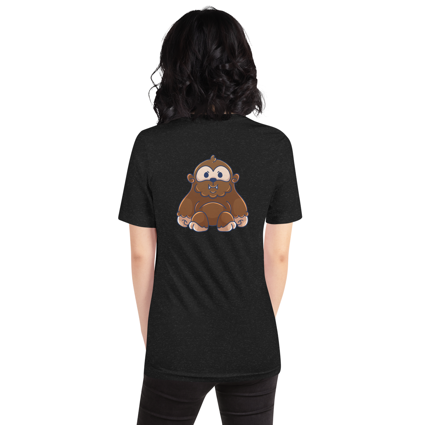 Adorable Bigfoot - Front and Back T-shirt