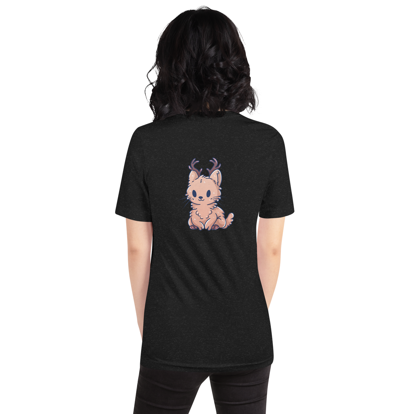 Adorable Jackalope - Front and Back T-shirt