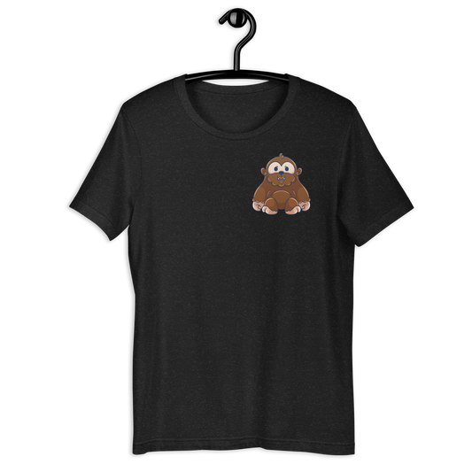 Adorable Bigfoot - Front and Back T-shirt