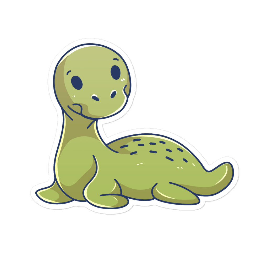 Adorable Loch Ness - Glossy Vinyl Sticker