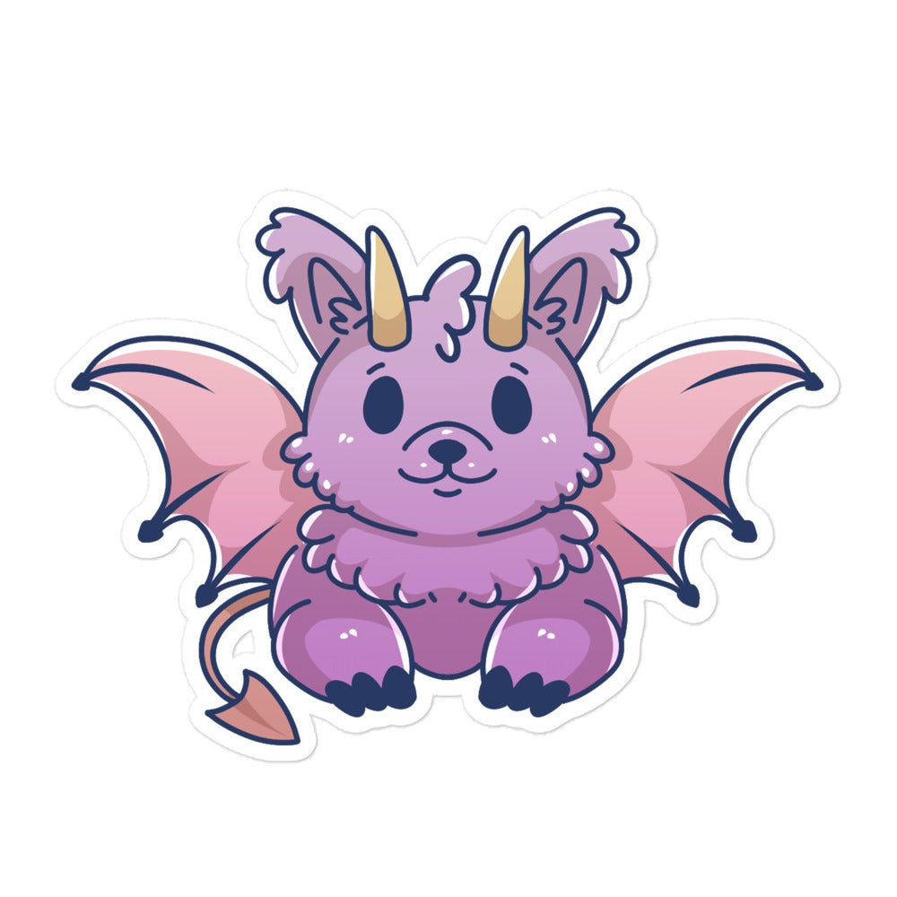 Adorable Jersey Devil - Glossy Vinyl Sticker