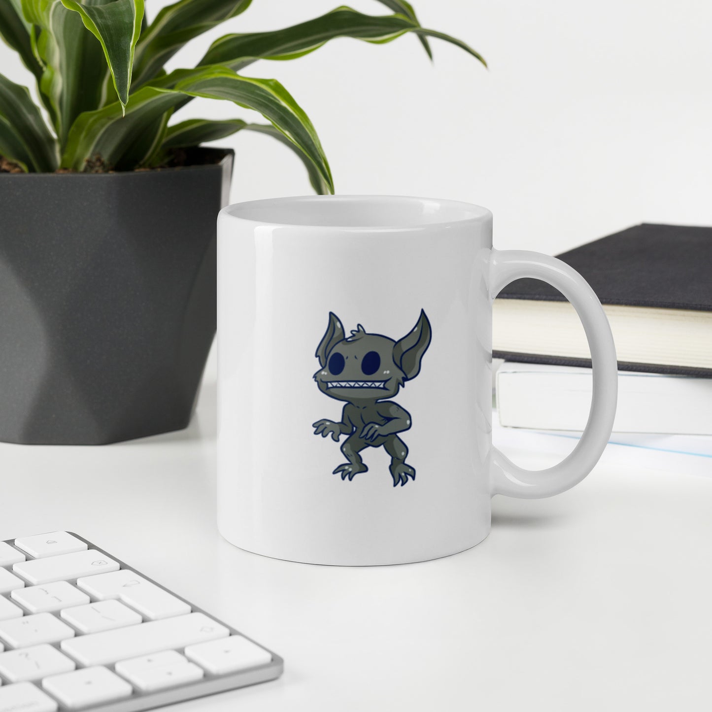 Hopkinsville Goblin - White Glossy Mug